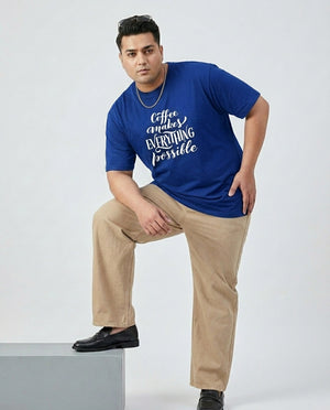 Coffee Makes Every things Plus Size Men Premium Tee