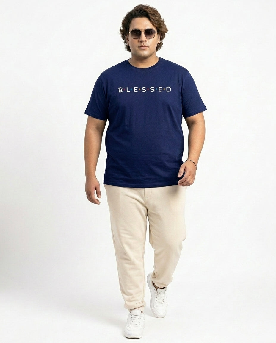 Blessed Plus Size Men Premium Tee