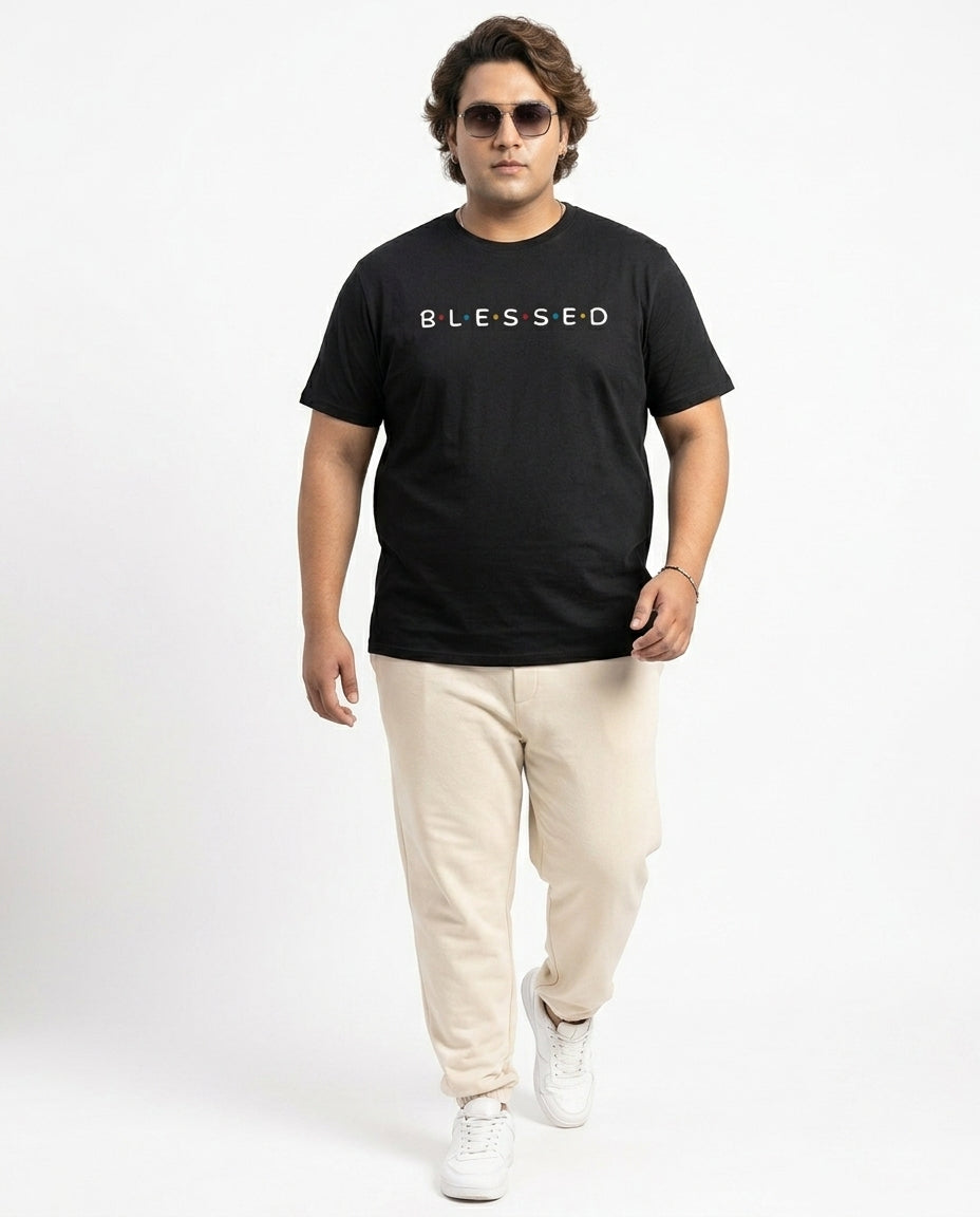 Blessed Plus Size Men Premium Tee