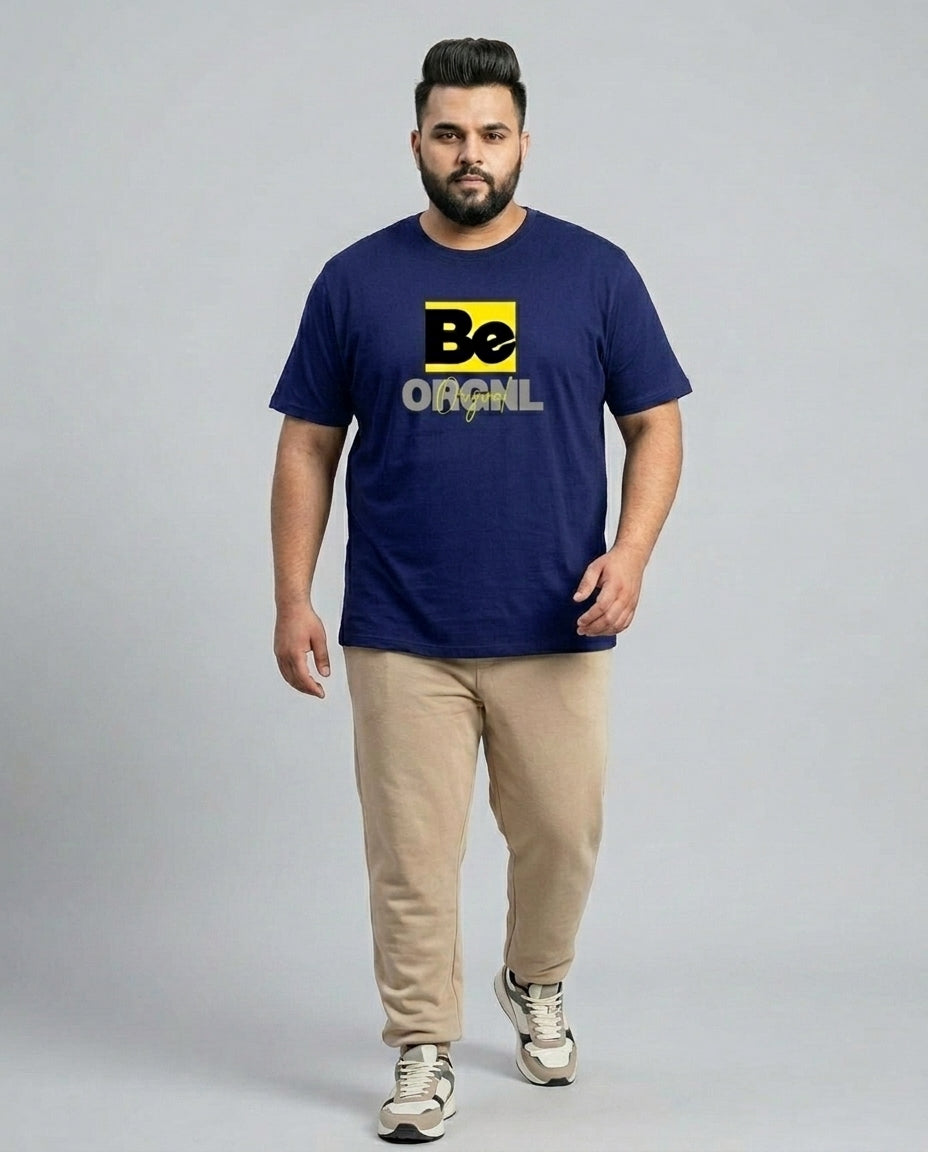 Be Original Plus Size Men Premium Tee