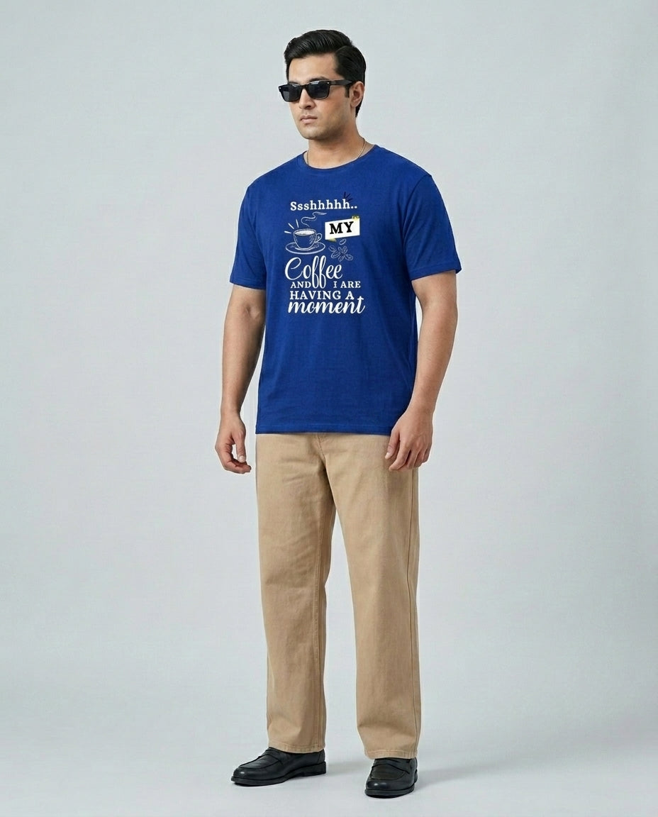 My Coffee Plus Size Men Premium Tee
