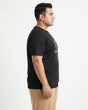 Explorer Foot Plus Size Men Premium Tee