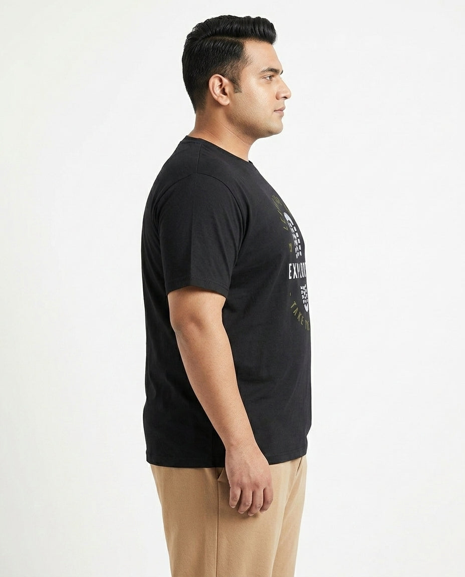 Explorer Foot Plus Size Men Premium Tee