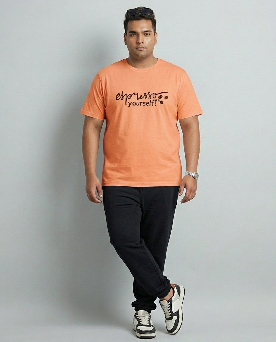 Expresso Yourself Plus Size Men Premium Tee