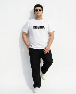 Krishna Plus Size Men Premium Tee