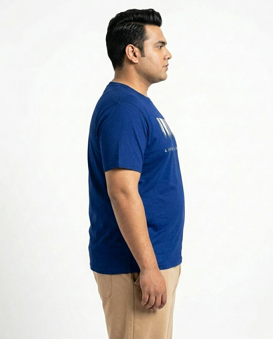 Live Your Dream Plus Size Men Premium Tee