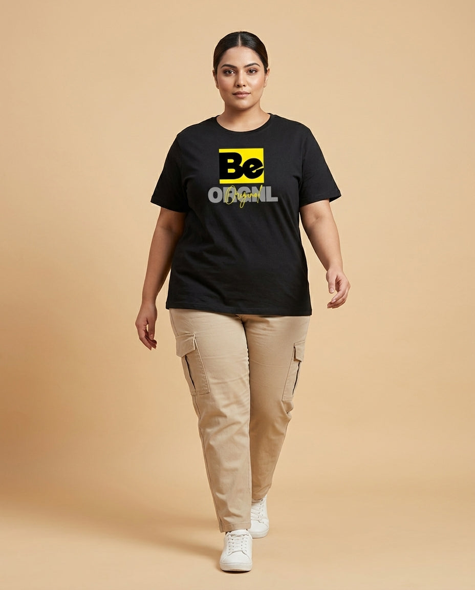 Be Original Plus Size Women Premium Tee