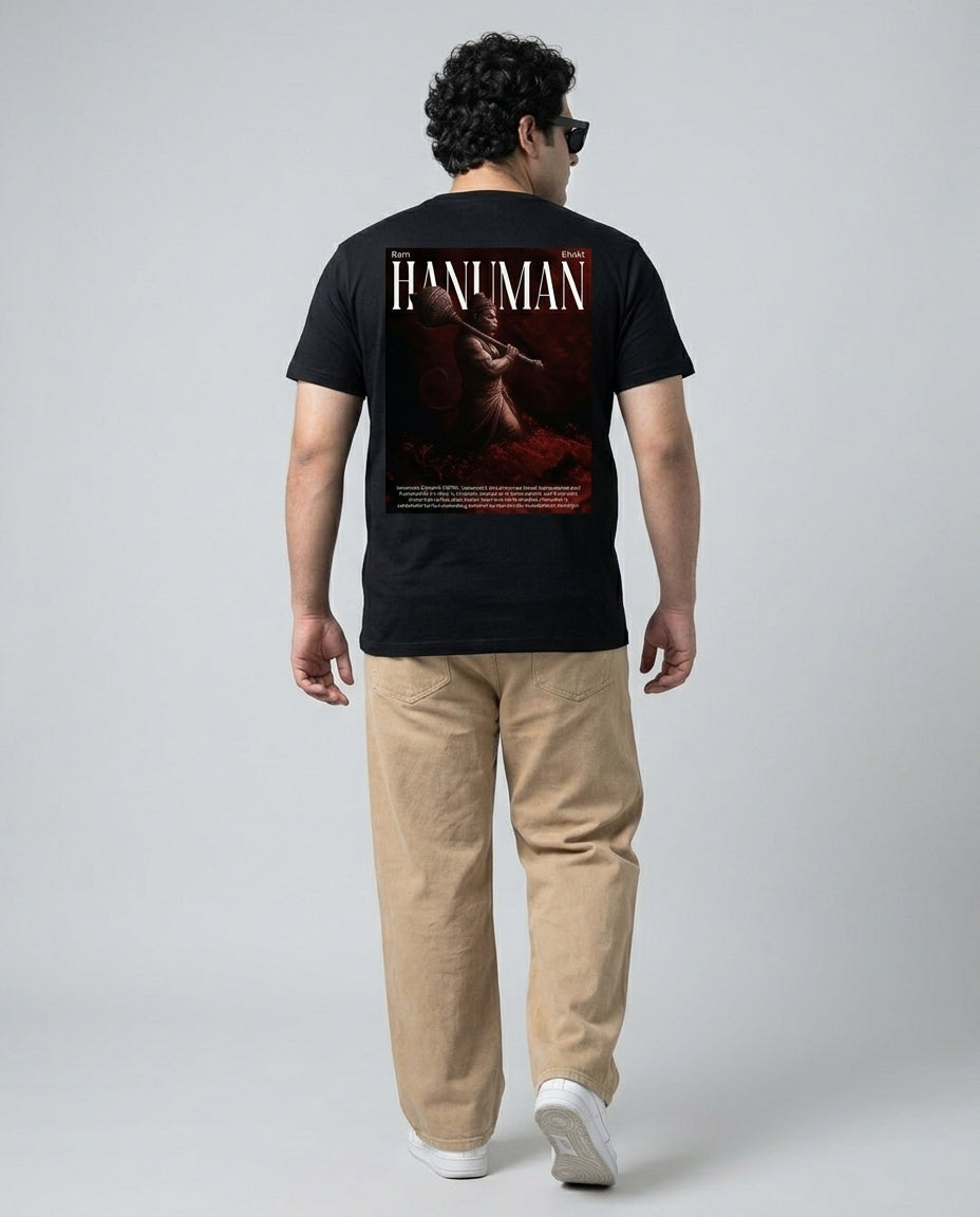 Hanuman Plus Size Men Premium Tee
