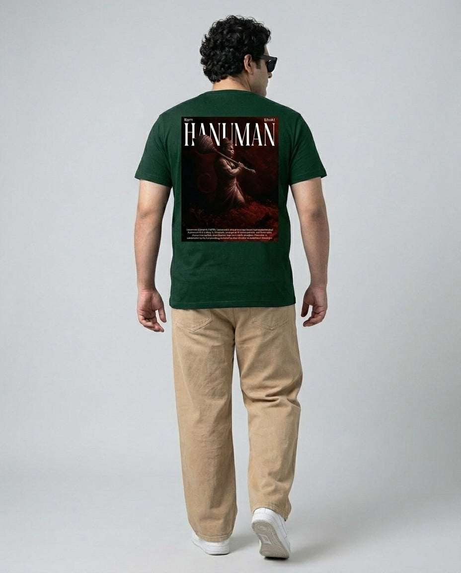 Hanuman Plus Size Men Premium Tee