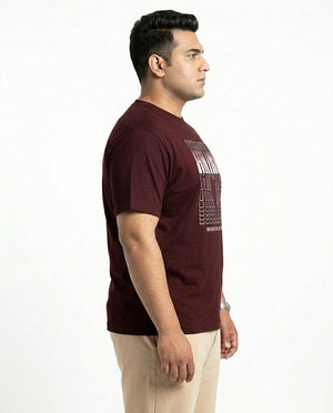 Hiking Plus Size Men Premium Tee