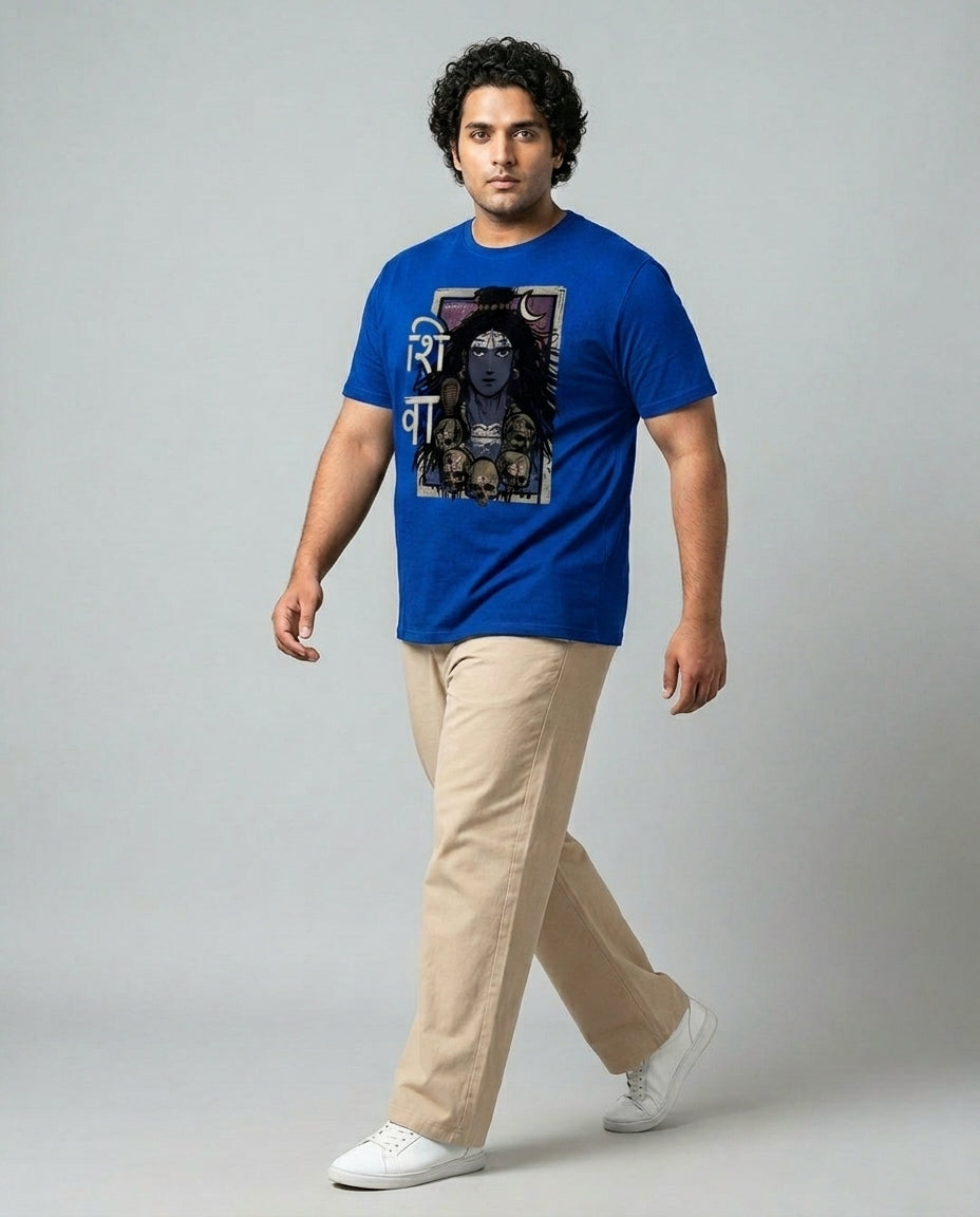 Shiva Plus Size Men Premium Tee