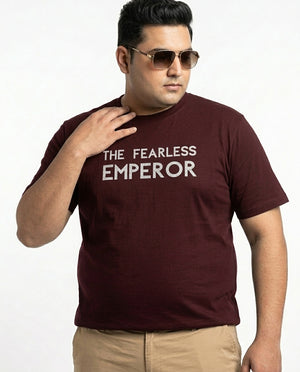 Fearless Emperor Plus Size Men Premium Tee