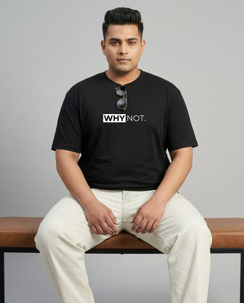 Why Not Plus Size Men Premium Tee