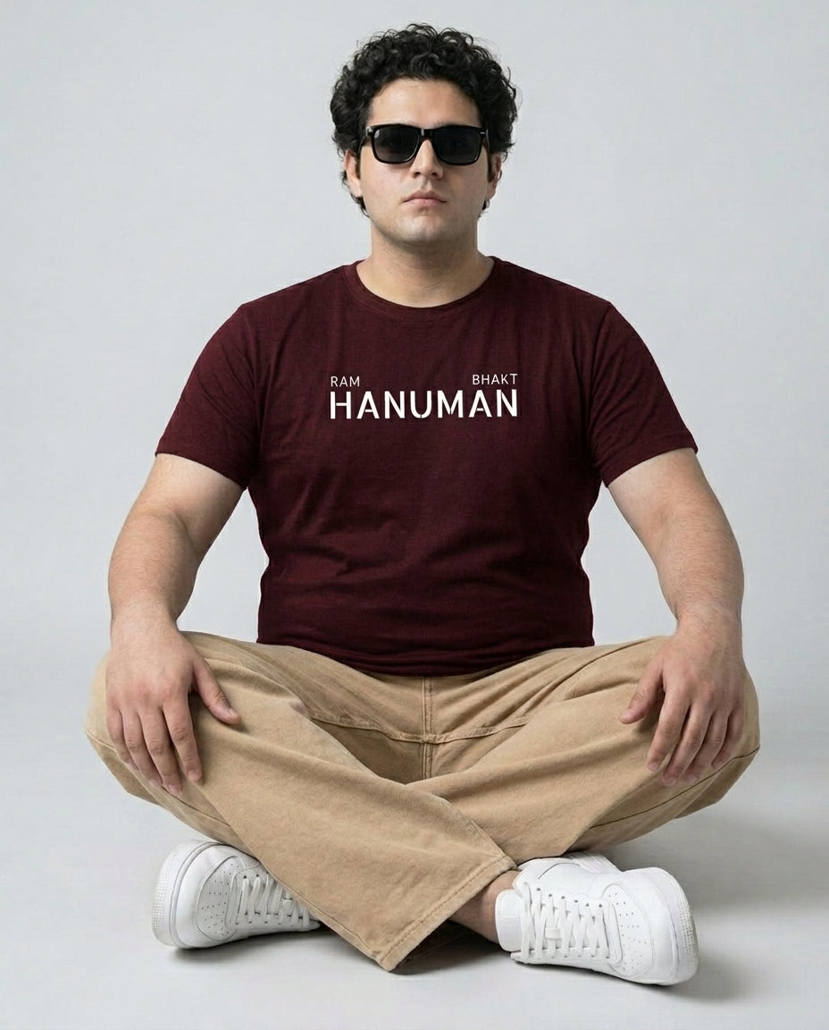 Hanuman Plus Size Men Premium Tee