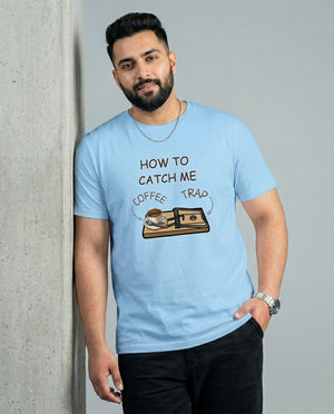 How To Catch me Plus Size Men Premium Tee