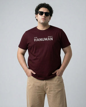 Hanuman Plus Size Men Premium Tee