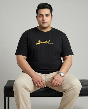 Limited Edition Plus Size Men Premium Tee