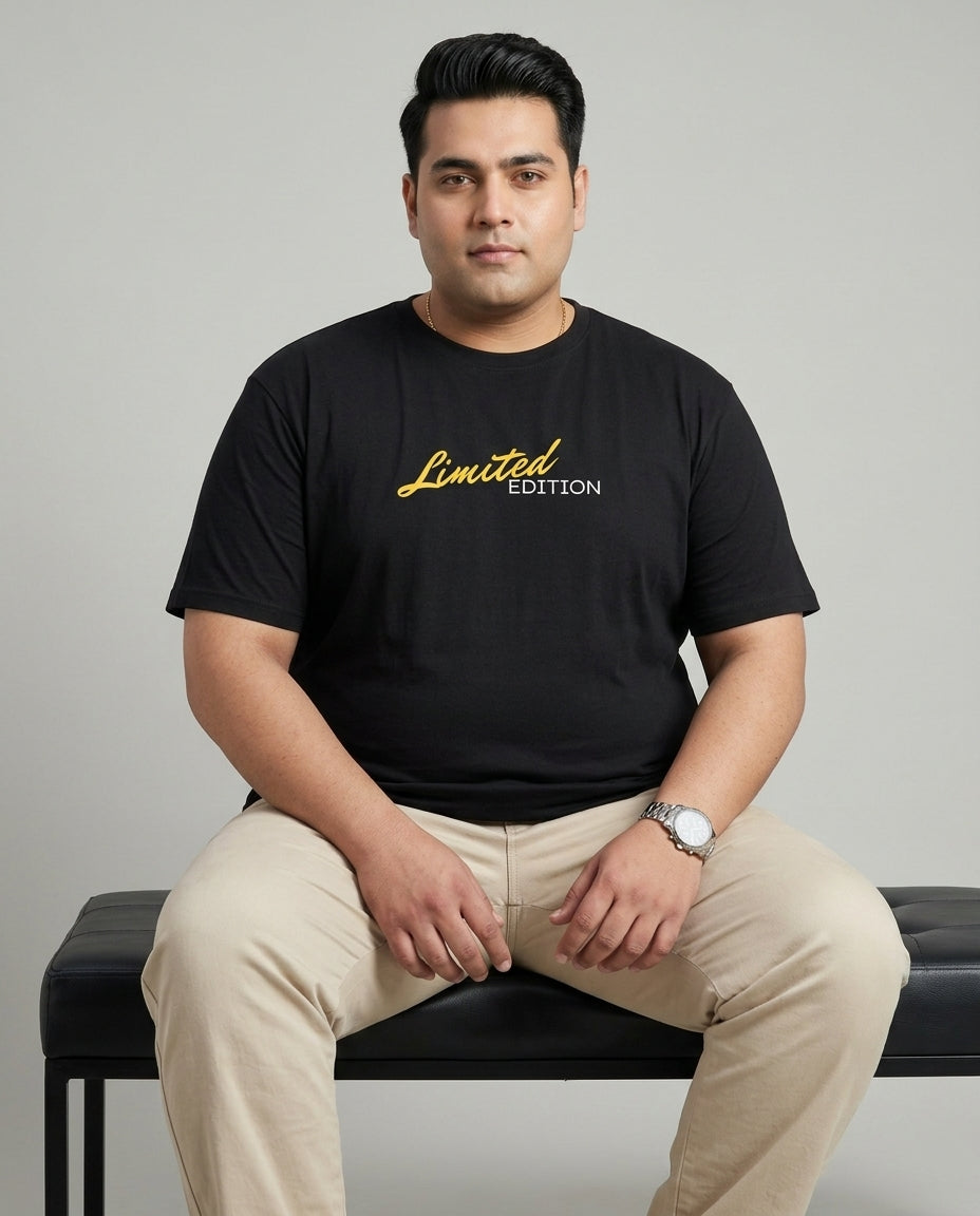 Limited Edition Plus Size Men Premium Tee