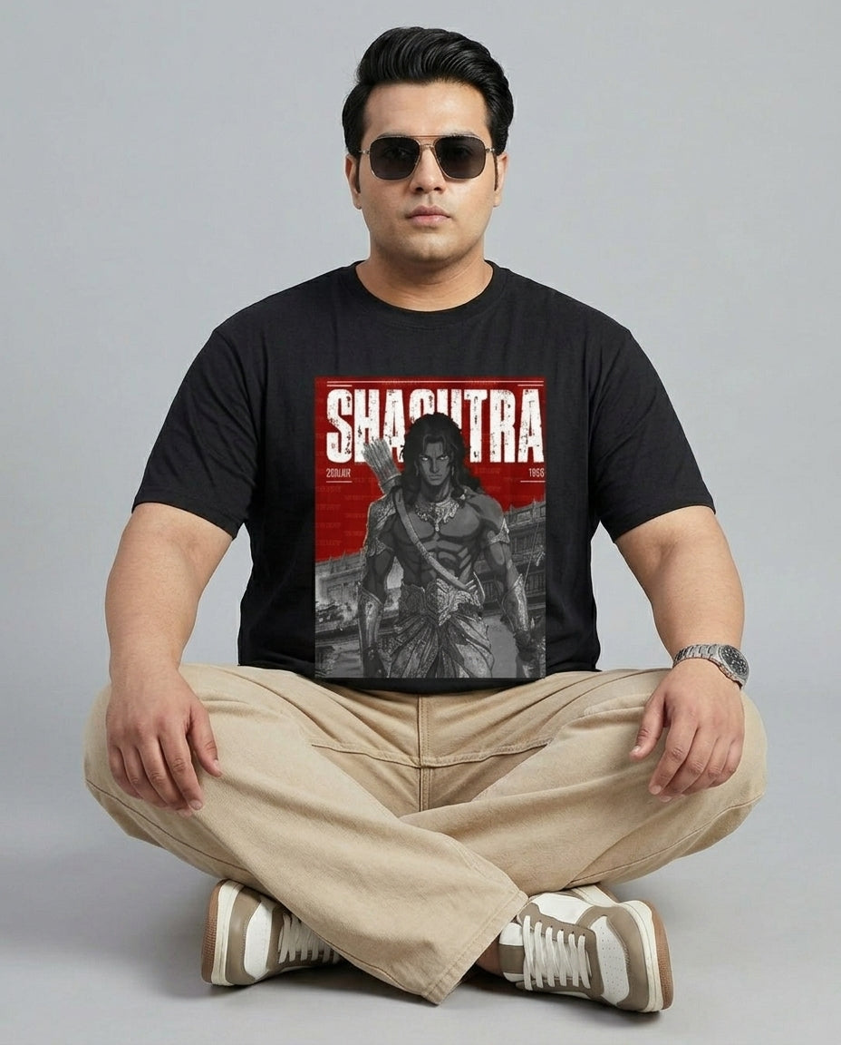 Shastra Plus Size Men Premium Tee