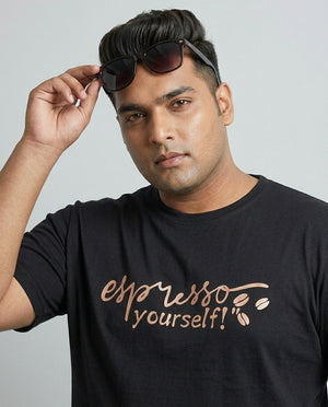 Expresso Yourself Plus Size Men Premium Tee