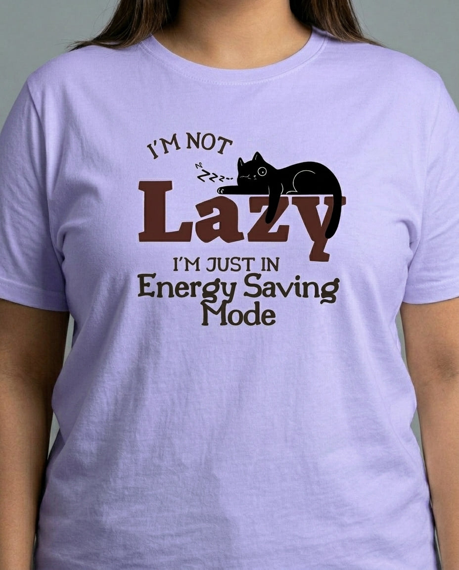 I'm Not Lazy Plus Size Women Premium Tee