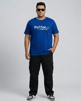 Coffee Mode Plus Size Men Premium Tee