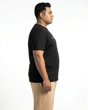 Mountain Pulse Plus Size Men Premium Tee