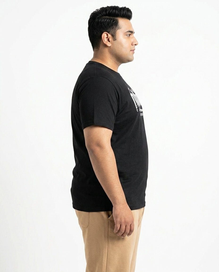 Outdoor Adventure Plus Size Men Premium Tee