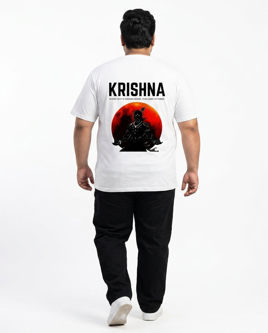 Krishna Plus Size Men Premium Tee