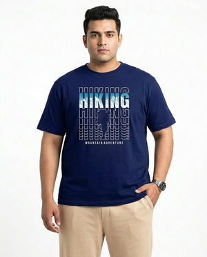 Hiking Plus Size Men Premium Tee