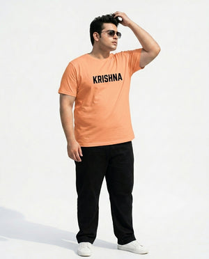 Krishna Plus Size Men Premium Tee