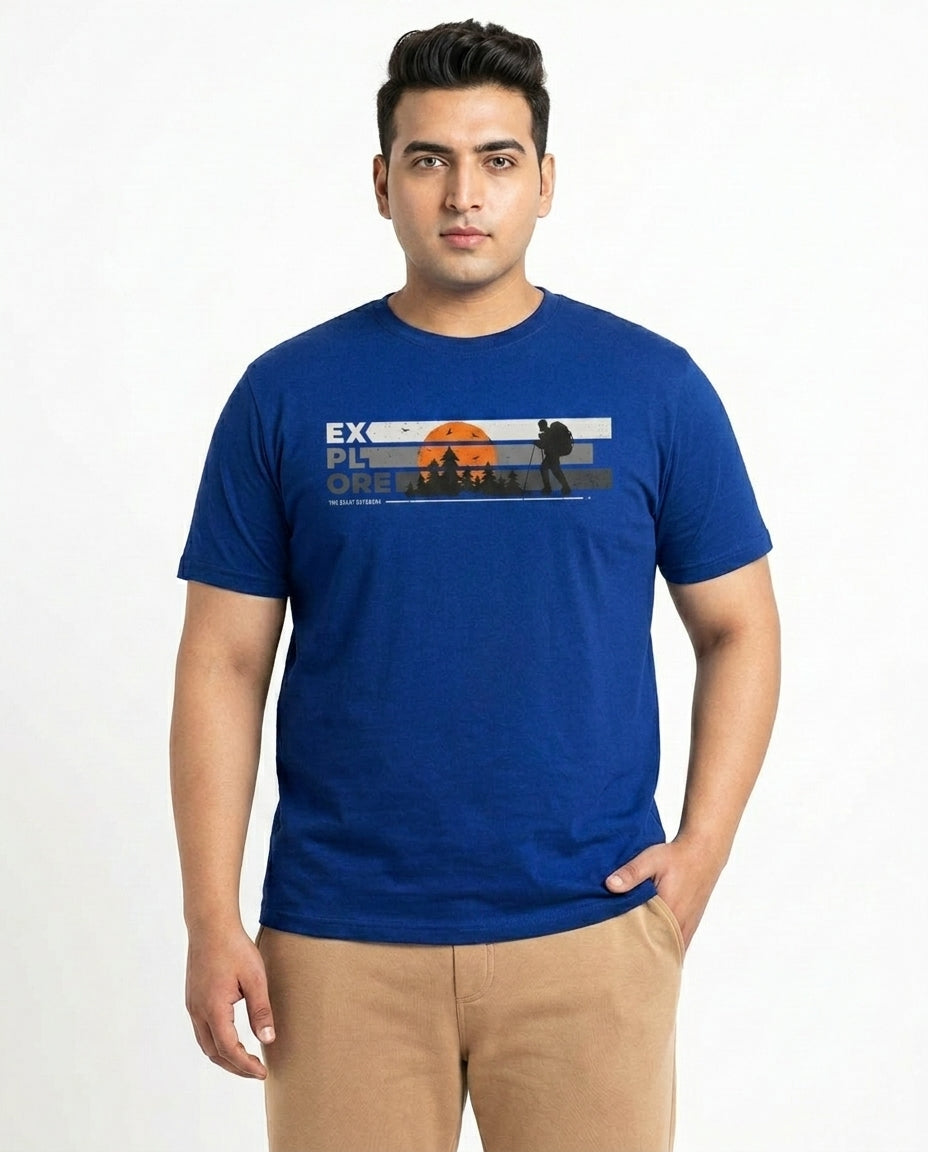 The Great Outdoor Plus Size Men Premium Tee