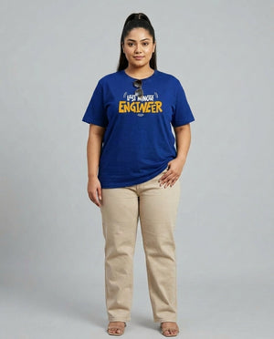 Last Minute Engineer Plus Size Women Premium Tee