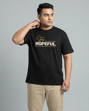 Stay Hopeful Plus Size Men Premium Tee
