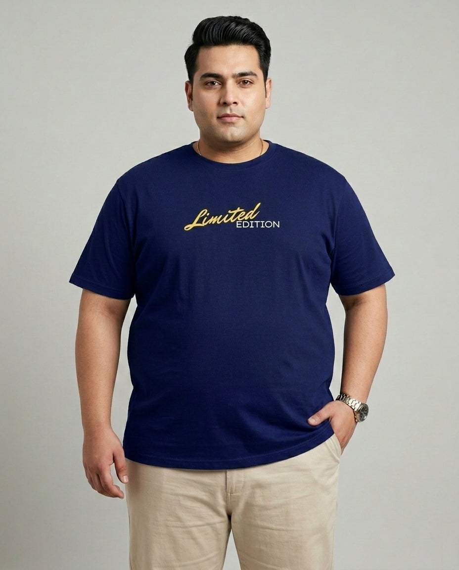 Limited Edition Plus Size Men Premium Tee
