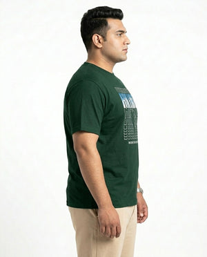 Hiking Plus Size Men Premium Tee