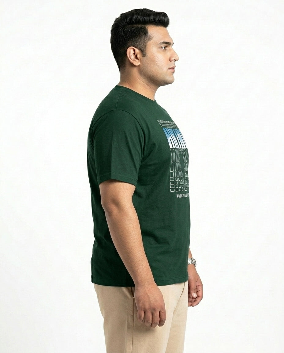 Hiking Plus Size Men Premium Tee