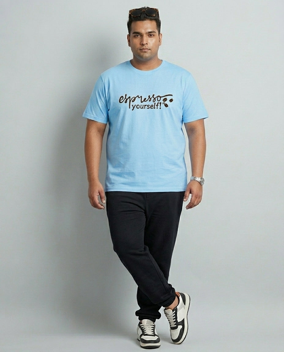 Expresso Yourself Plus Size Men Premium Tee