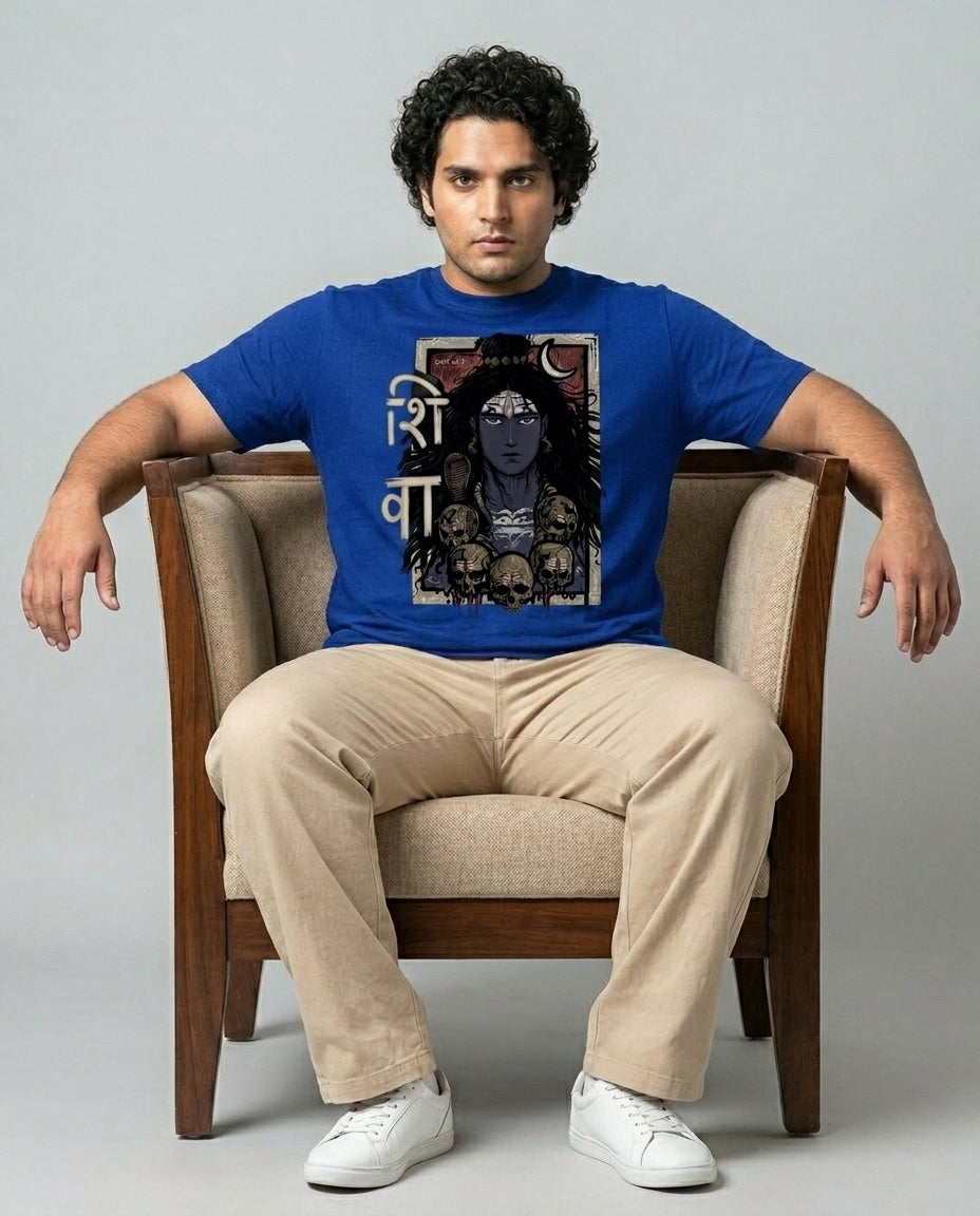 Shiva Plus Size Men Premium Tee
