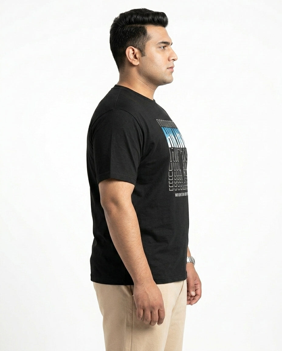 Hiking Plus Size Men Premium Tee