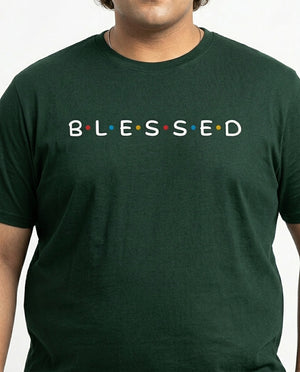 Blessed Plus Size Men Premium Tee