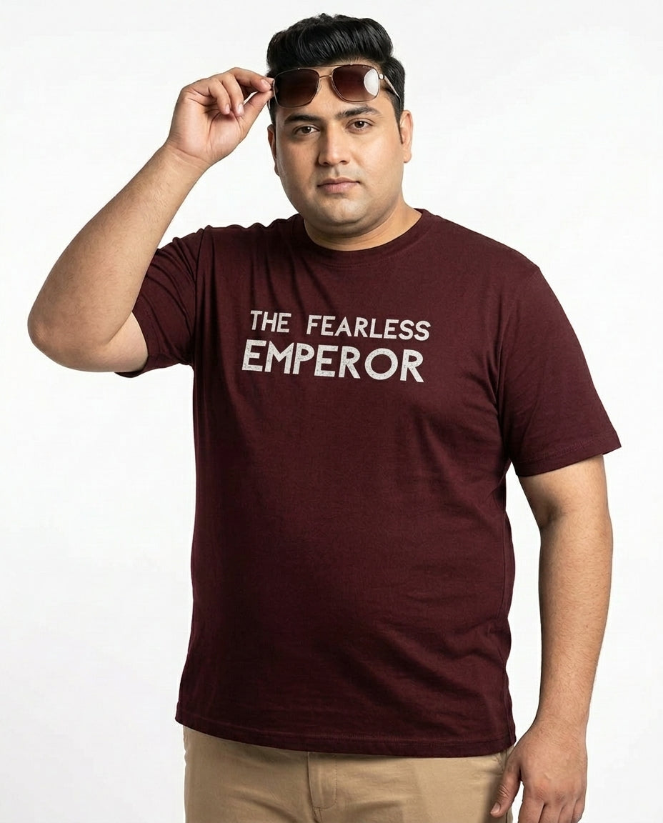Fearless Emperor Plus Size Men Premium Tee