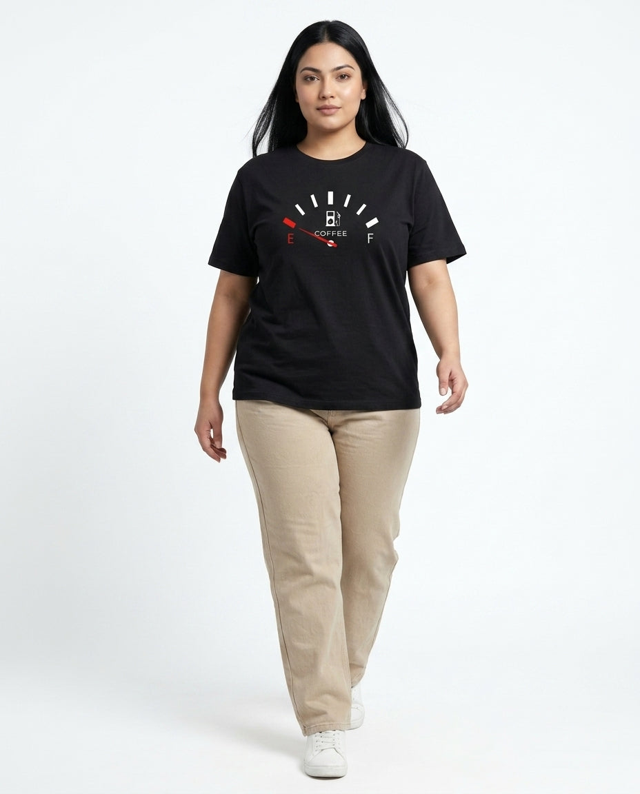 Coffee Plus Size Women Premium Tee