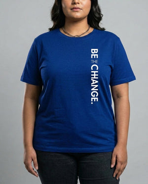 Be The Change Plus Size Women Premium Tee