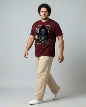 Shiva Plus Size Men Premium Tee