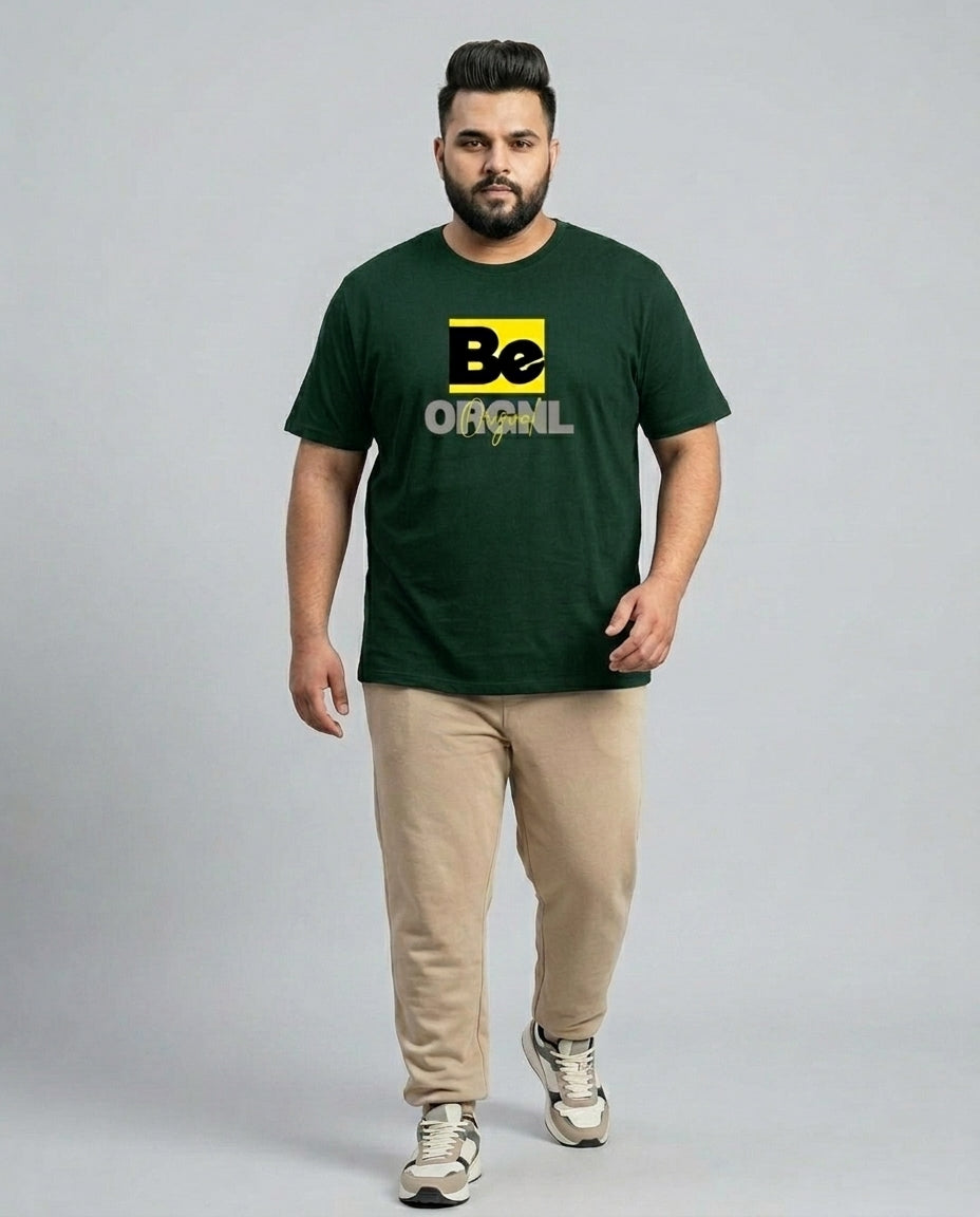 Be Original Plus Size Men Premium Tee