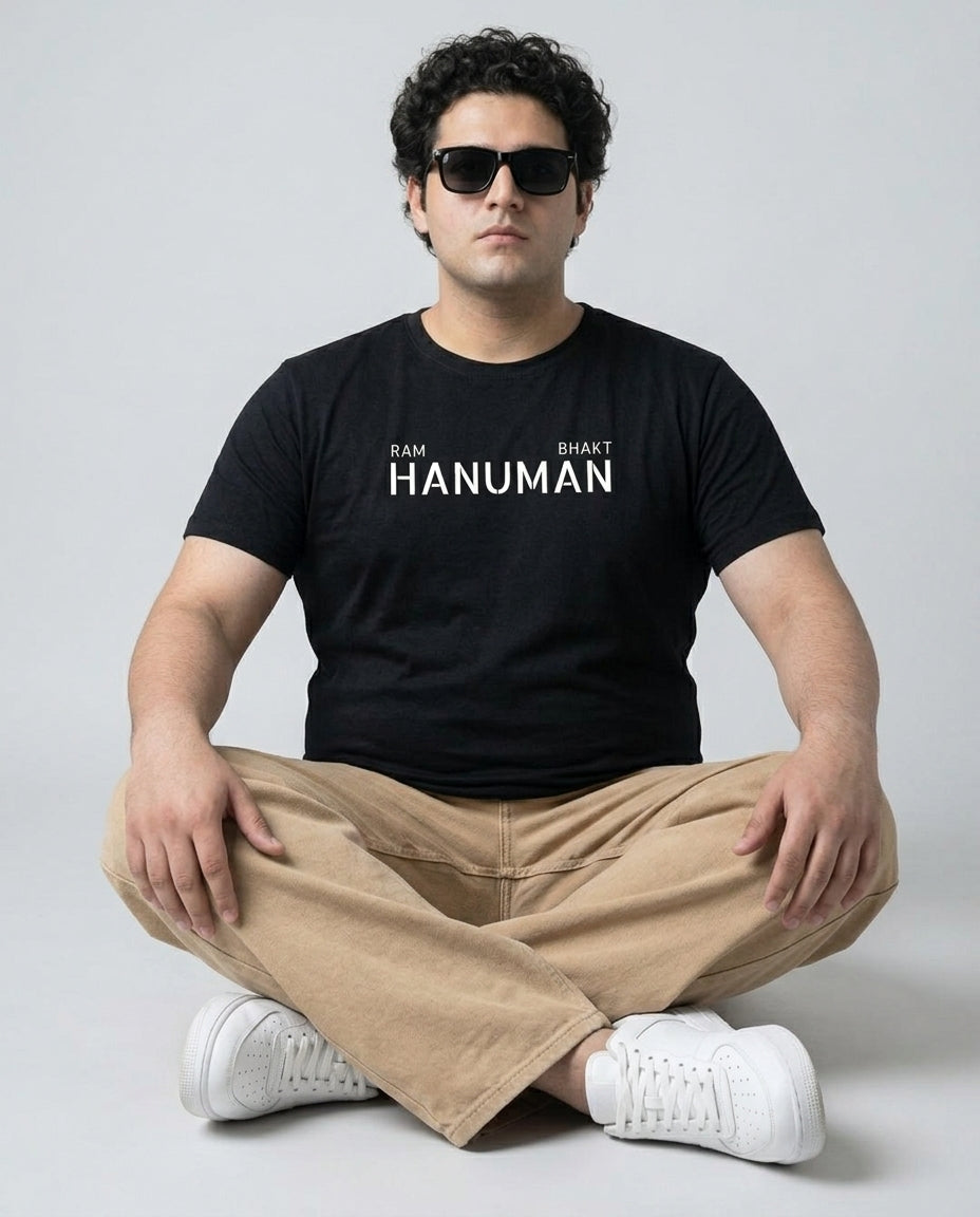 Hanuman Plus Size Men Premium Tee