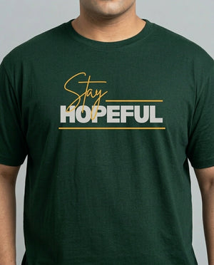 Stay Hopeful Plus Size Men Premium Tee
