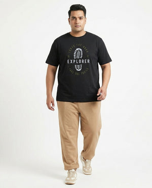 Explorer Foot Plus Size Men Premium Tee
