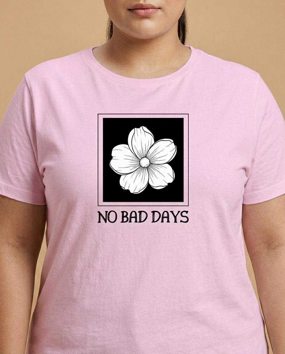 No Bad Days Plus Size Women Premium Tee
